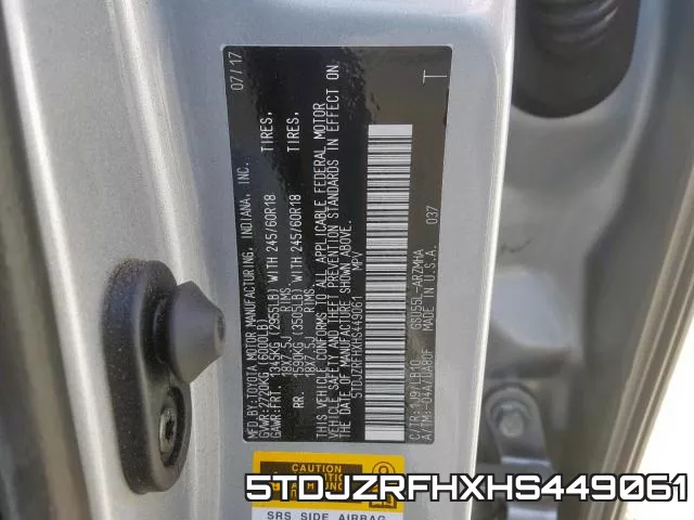 5TDJZRFHXHS449061