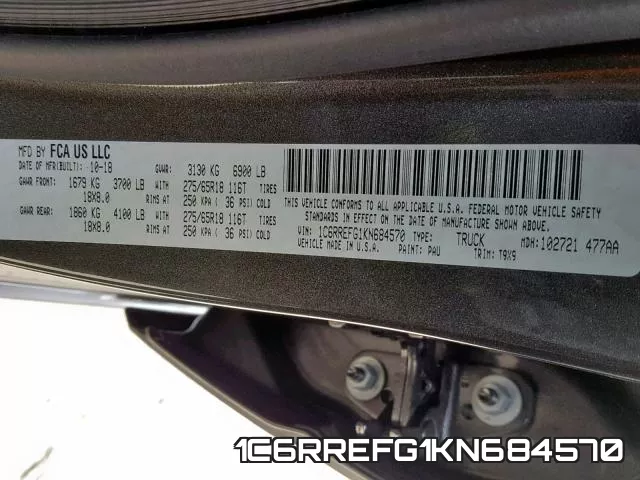1C6RREFG1KN684570