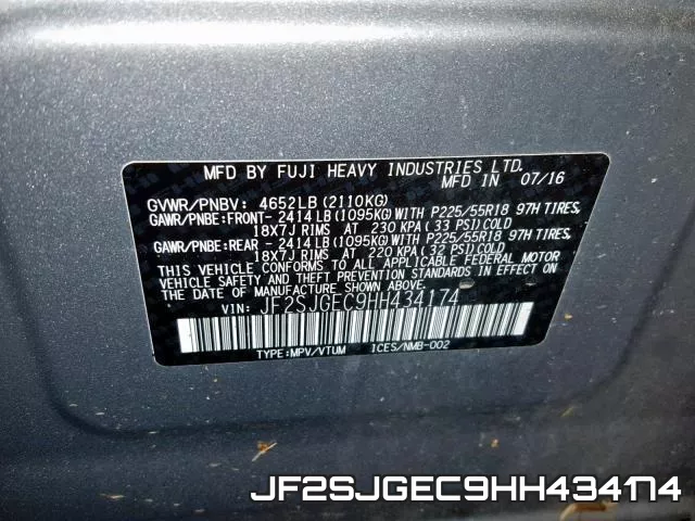 JF2SJGEC9HH434174