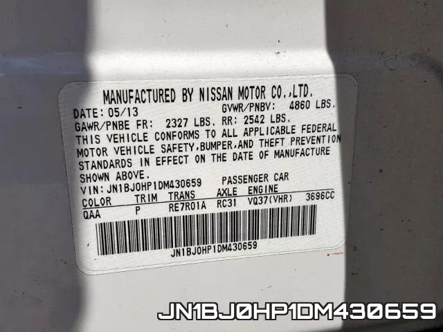 JN1BJ0HP1DM430659