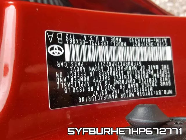 5YFBURHE7HP672771
