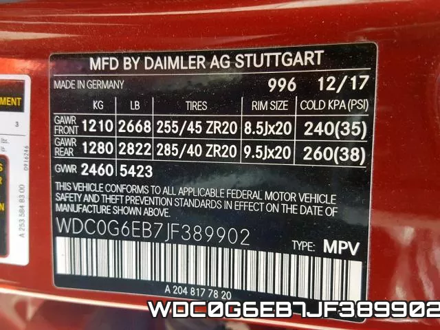 WDC0G6EB7JF389902