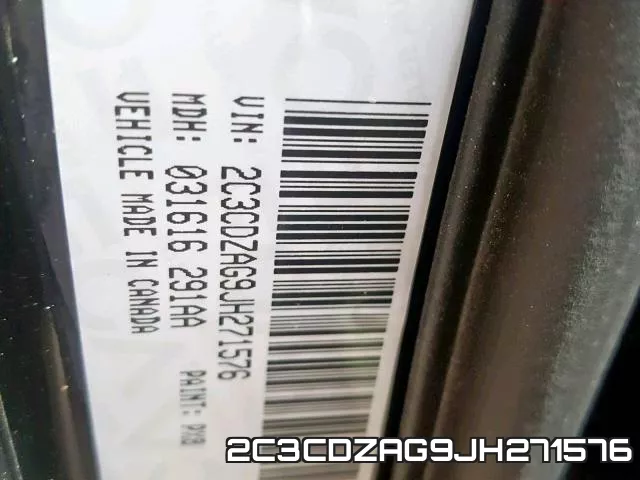 2C3CDZAG9JH271576