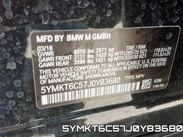 5YMKT6C57J0Y83680