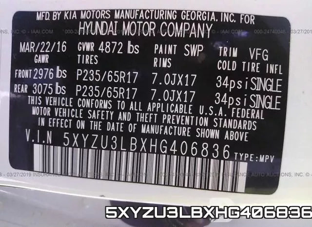 5XYZU3LBXHG406836