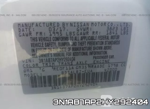 3N1AB7AP2HY292404