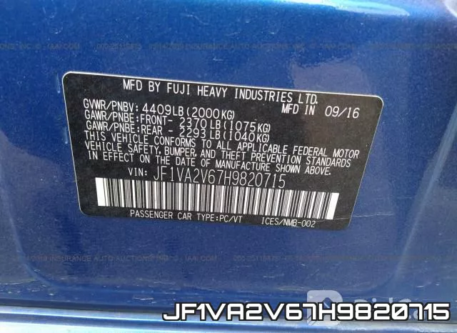 JF1VA2V67H9820715