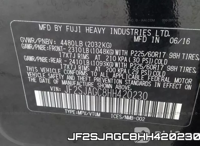 JF2SJAGC8HH420230