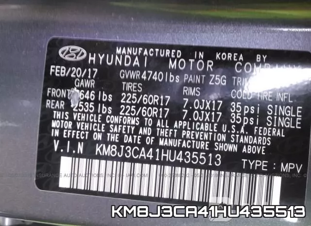 KM8J3CA41HU435513