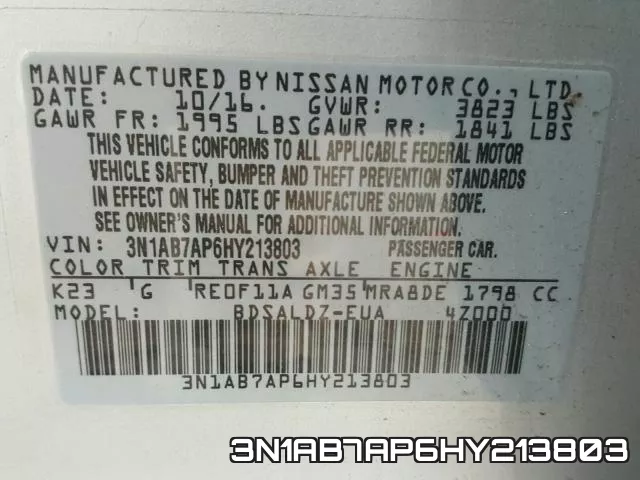3N1AB7AP6HY213803