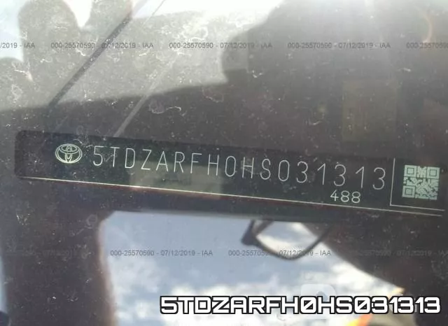 5TDZARFH0HS031313