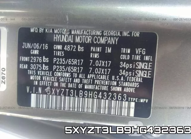5XYZT3LB9HG432363