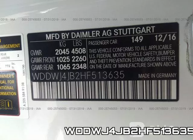 WDDWJ4JB2HF513635