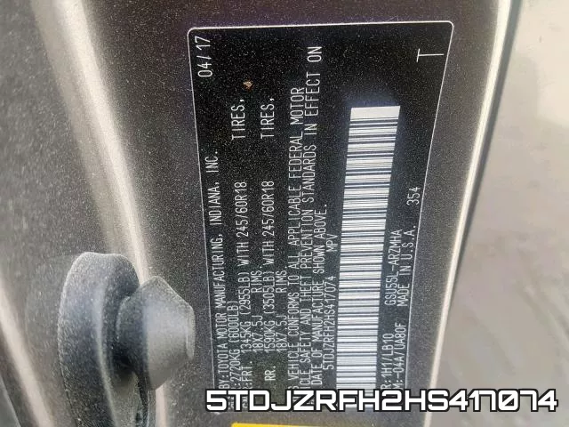 5TDJZRFH2HS417074