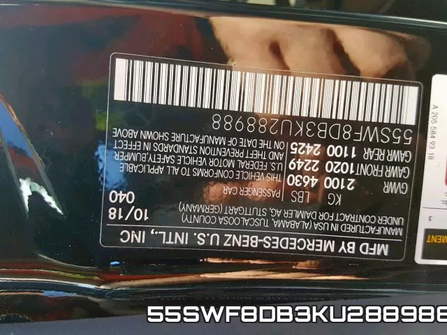 55SWF8DB3KU288988