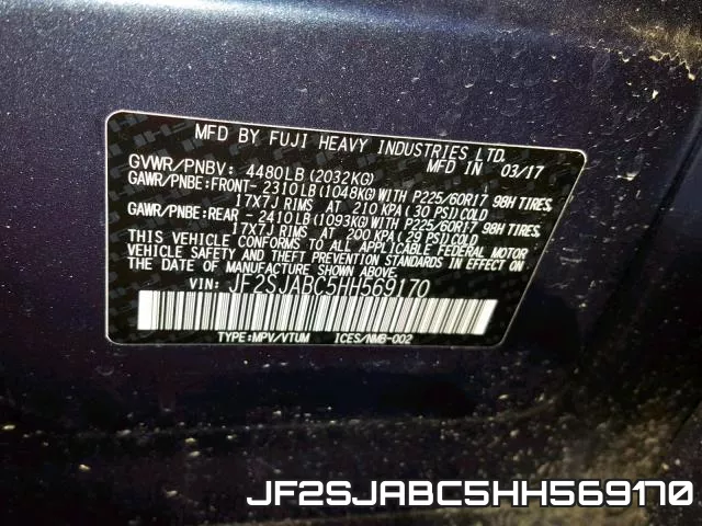 JF2SJABC5HH569170