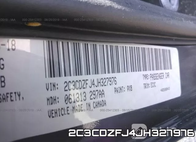 2C3CDZFJ4JH327976