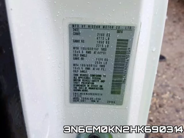 3N6CM0KN2HK690314