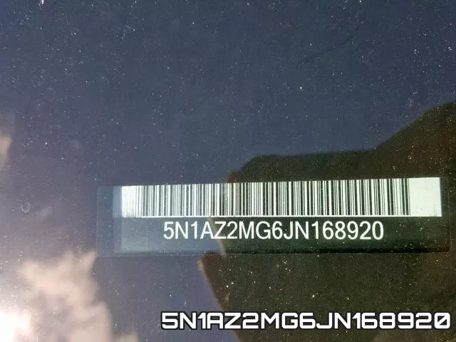 5N1AZ2MG6JN168920