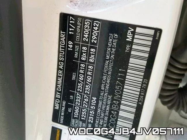 WDC0G4JB4JV057111