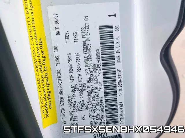 5TFSX5EN8HX054946