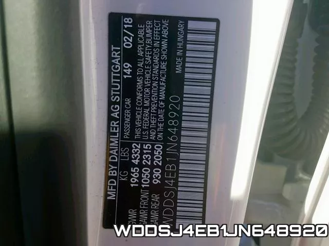 WDDSJ4EB1JN648920