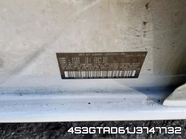 4S3GTAD61J3747732