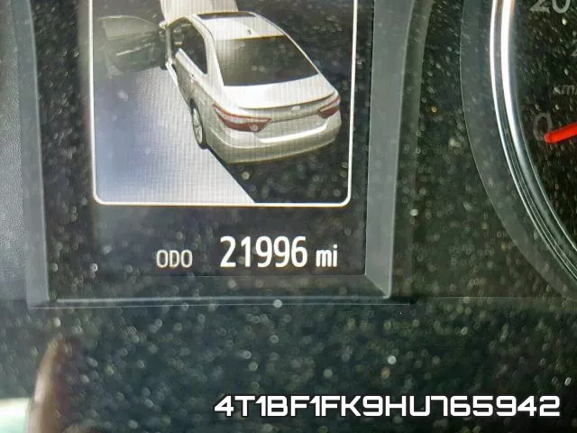 4T1BF1FK9HU765942