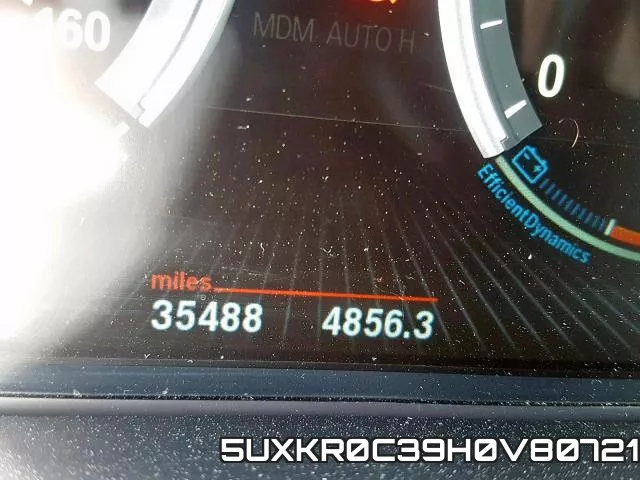 5UXKR0C39H0V80721