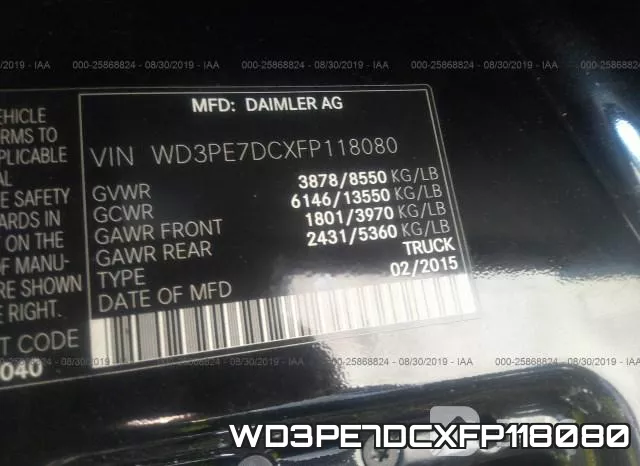WD3PE7DCXFP118080