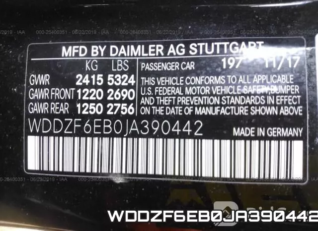 WDDZF6EB0JA390442