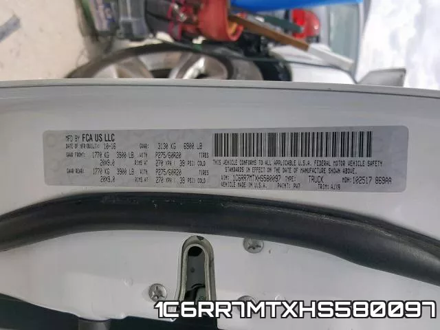 1C6RR7MTXHS580097