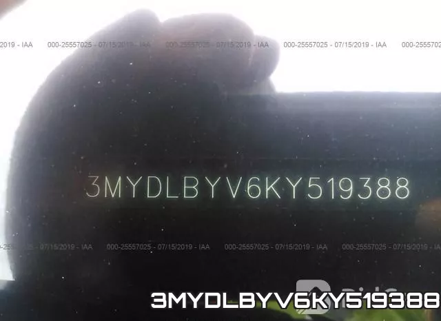 3MYDLBYV6KY519388