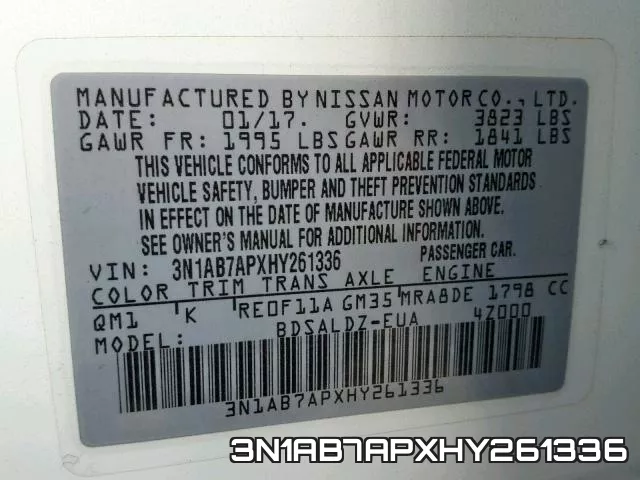 3N1AB7APXHY261336