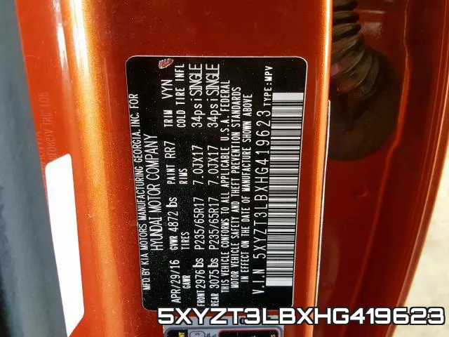5XYZT3LBXHG419623