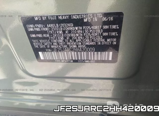 JF2SJARC2HH420009_9.webp