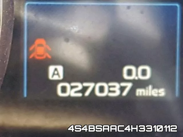 4S4BSAAC4H3310112