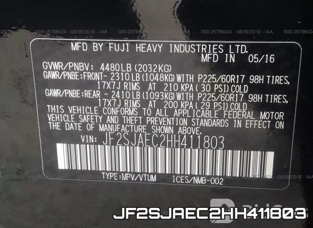 JF2SJAEC2HH411803
