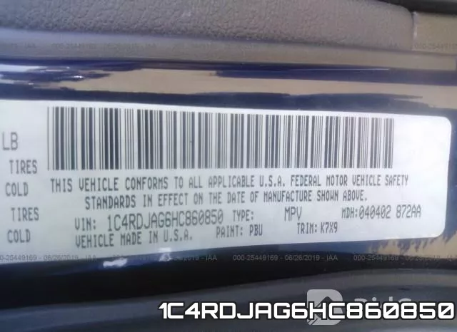 1C4RDJAG6HC860850