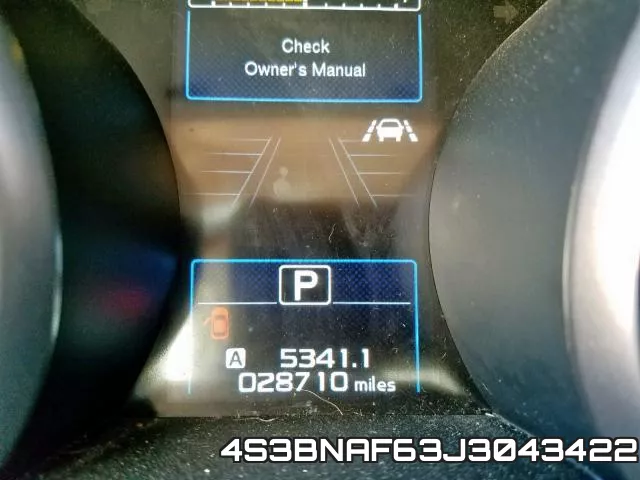 4S3BNAF63J3043422