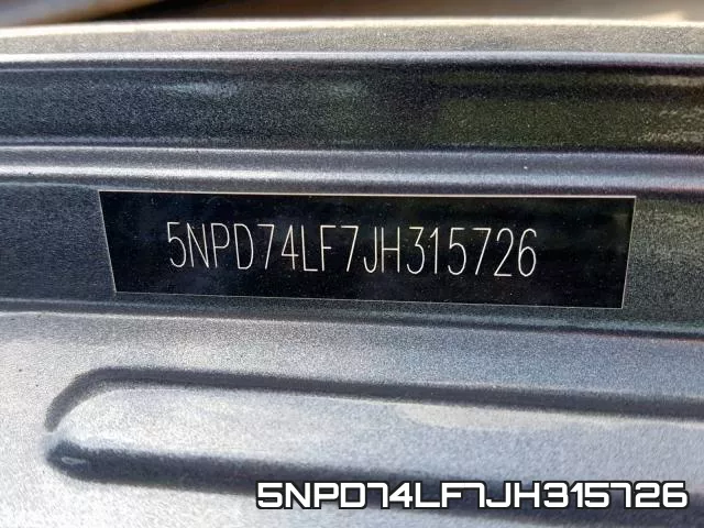 5NPD74LF7JH315726