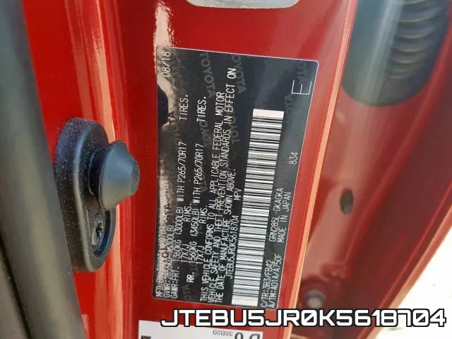 JTEBU5JR0K5618704