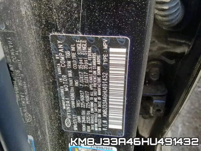 KM8J33A46HU491432