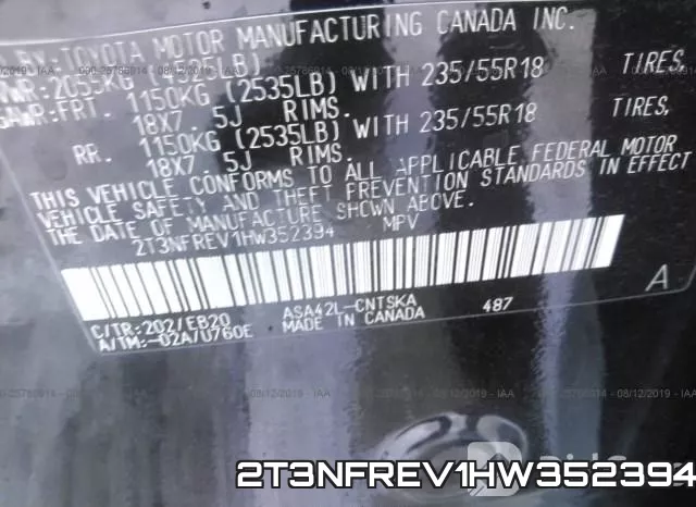 2T3NFREV1HW352394