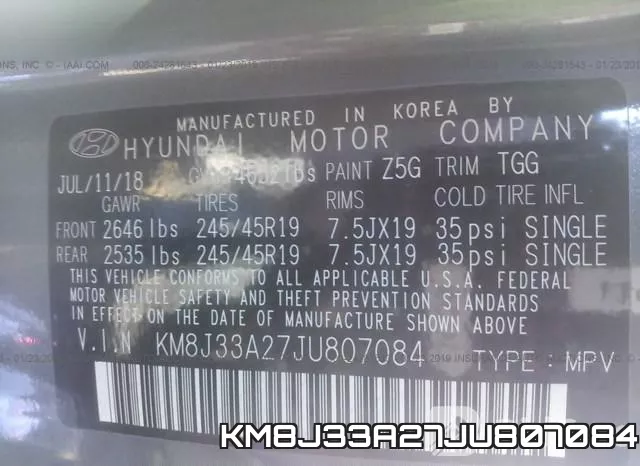 KM8J33A27JU807084