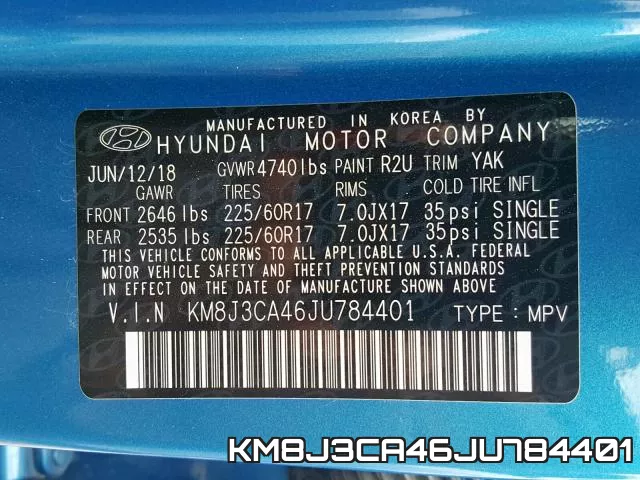 KM8J3CA46JU784401