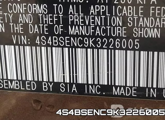 4S4BSENC9K3226005