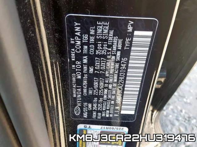 KM8J3CA22HU319476