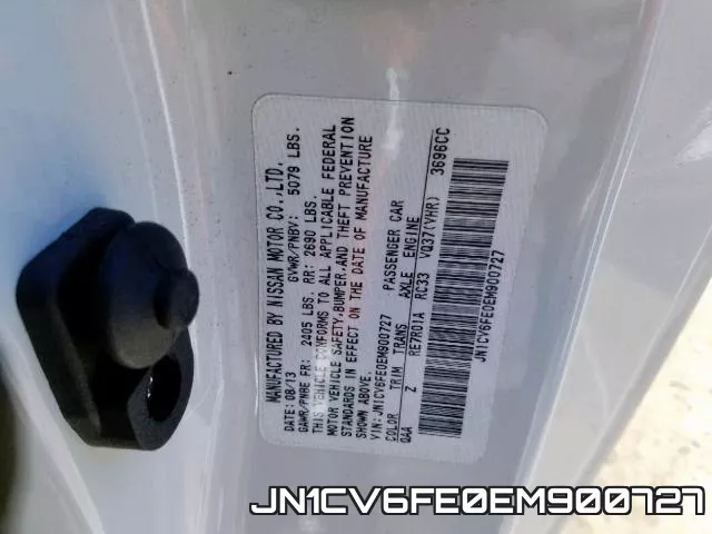 JN1CV6FE0EM900727
