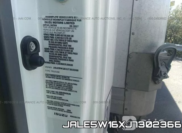 JALE5W16XJ7302366